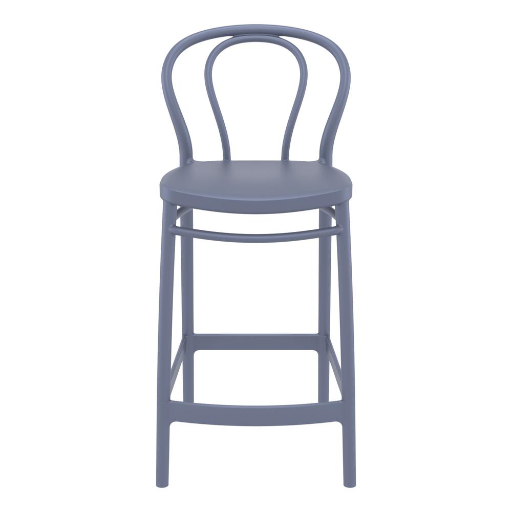 Victor Counter Stool Dark Gray, Set of 2