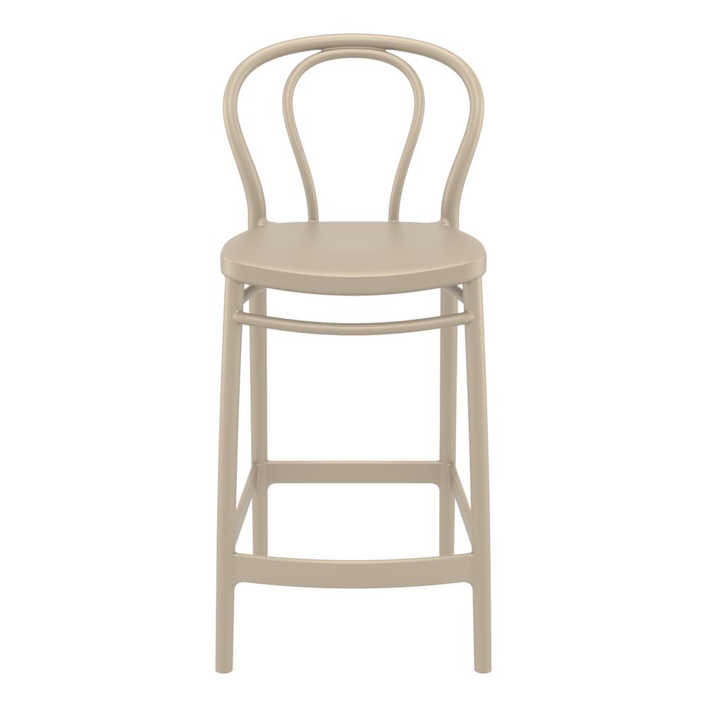Victor Counter Stool Taupe, Set of 2