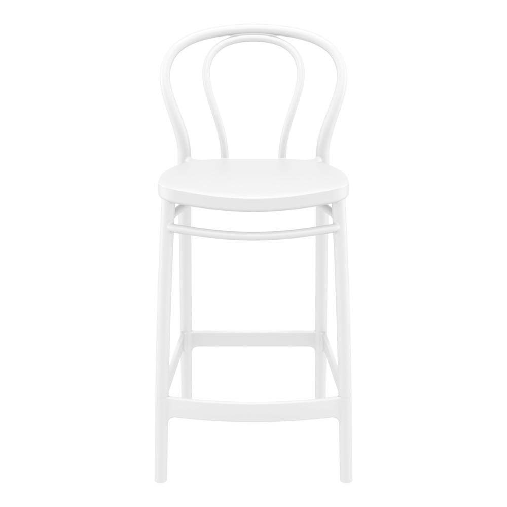 Victor Counter Stool White, Set of 2