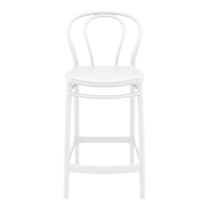 Victor Counter Stool White, Set of 2