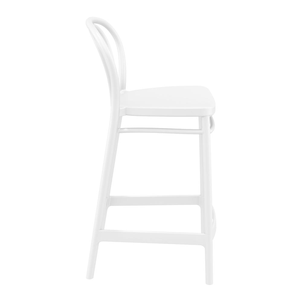Victor Counter Stool White, Set of 2
