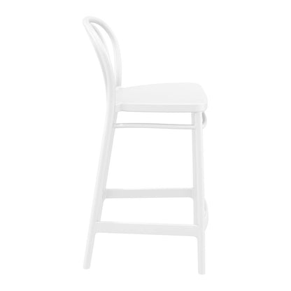 Victor Counter Stool White, Set of 2