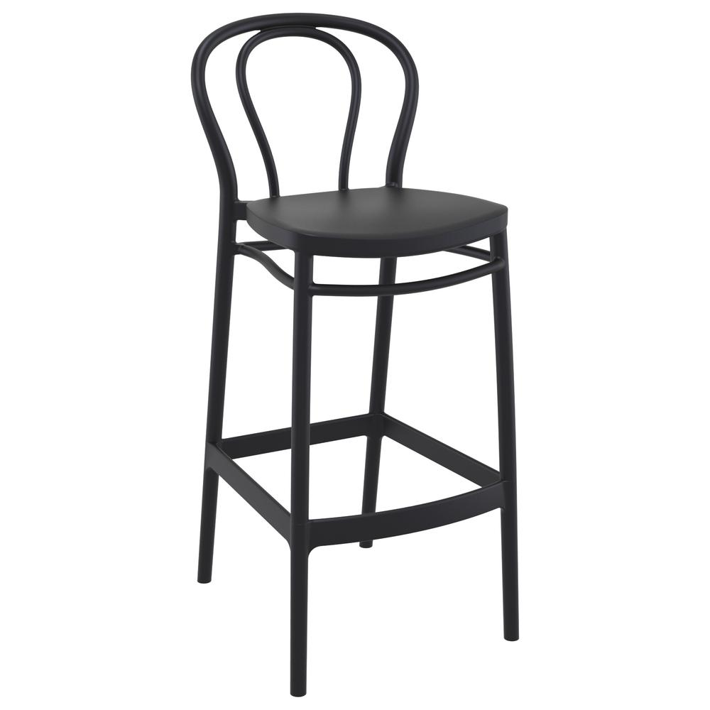 Victor Bar Stool Black, Set of 2