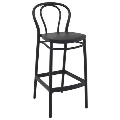 Victor Bar Stool Black, Set of 2