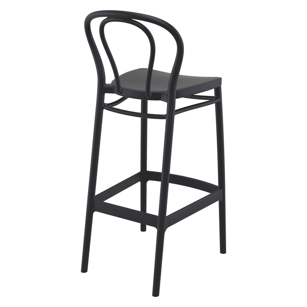 Victor Bar Stool Black, Set of 2