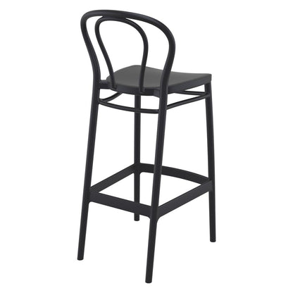 Victor Bar Stool Black, Set of 2