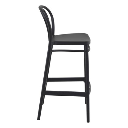 Victor Bar Stool Black, Set of 2
