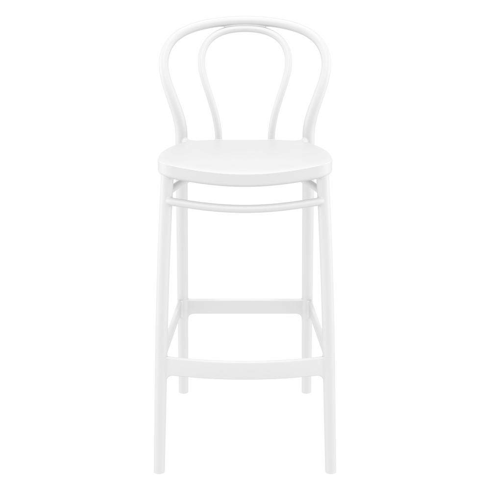 Victor Bar Stool White, Set of 2