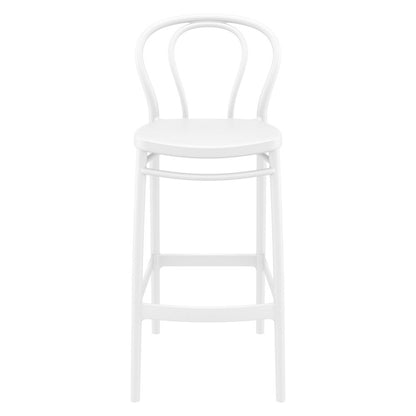 Victor Bar Stool White, Set of 2