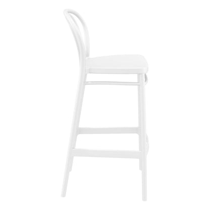 Victor Bar Stool White, Set of 2