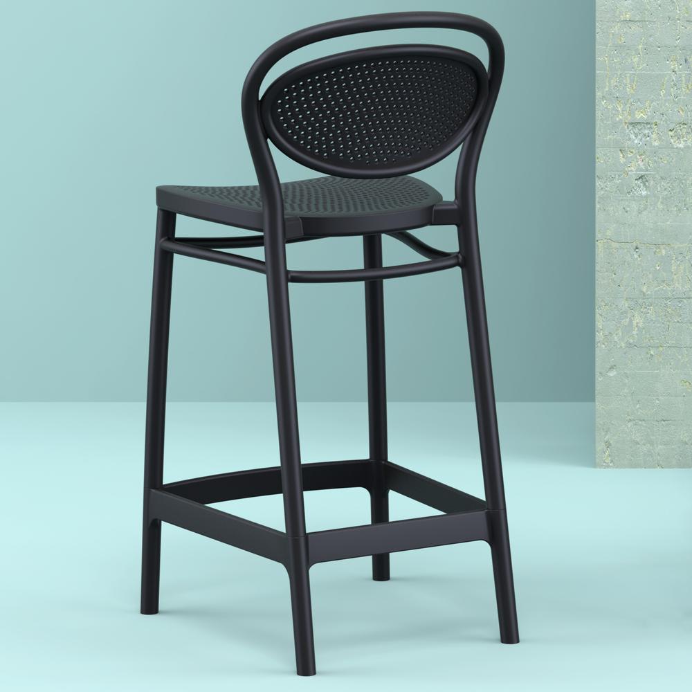 Marcel Counter Stool Black, Set of 2