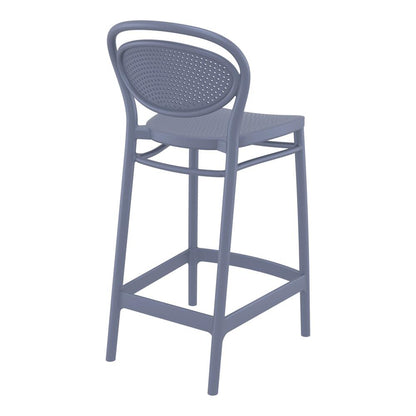 Marcel Counter Stool Dark Gray, Set of 2