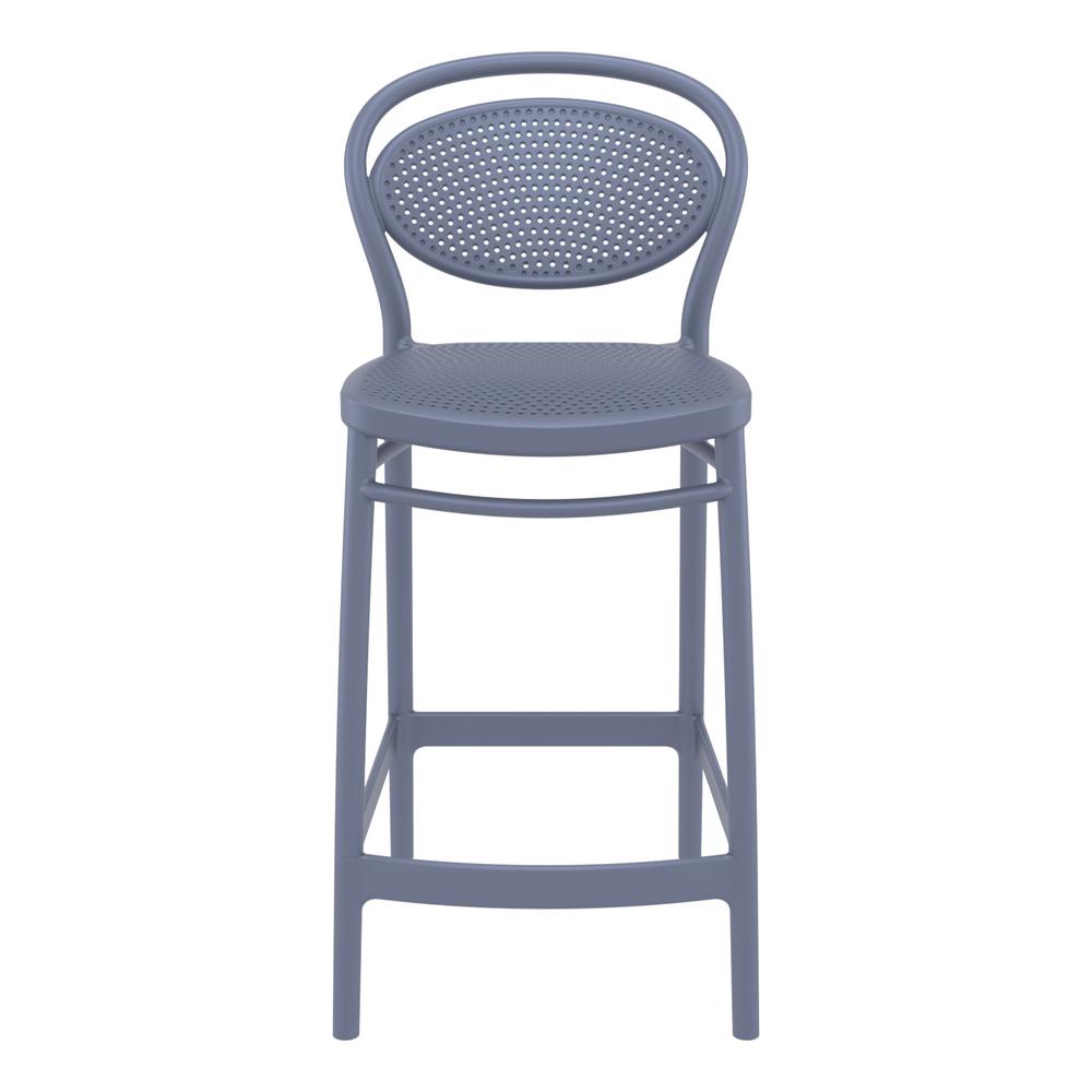 Marcel Counter Stool Dark Gray, Set of 2
