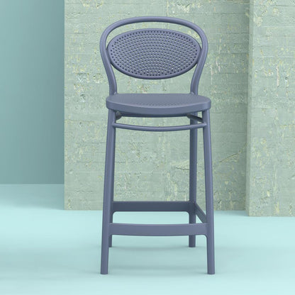 Marcel Counter Stool Dark Gray, Set of 2
