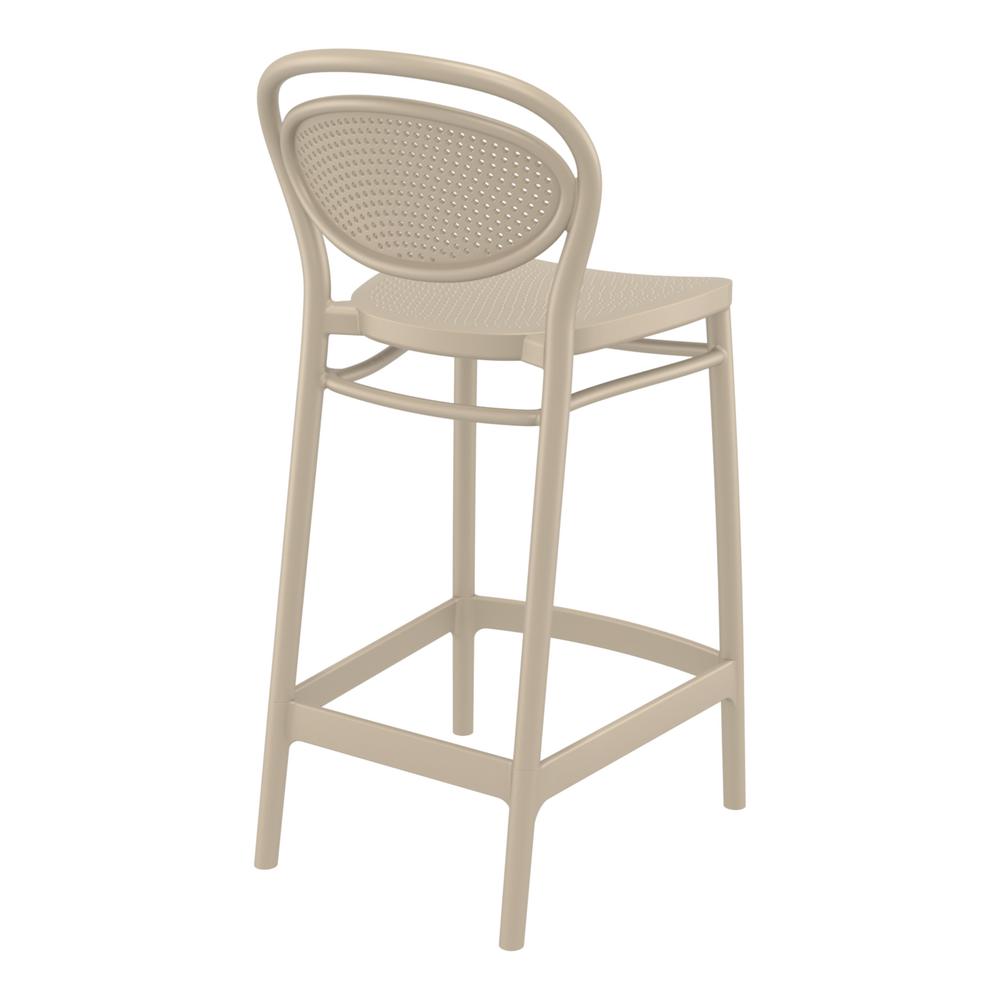 Marcel Counter Stool Taupe, Set of 2