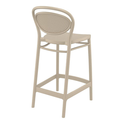 Marcel Counter Stool Taupe, Set of 2