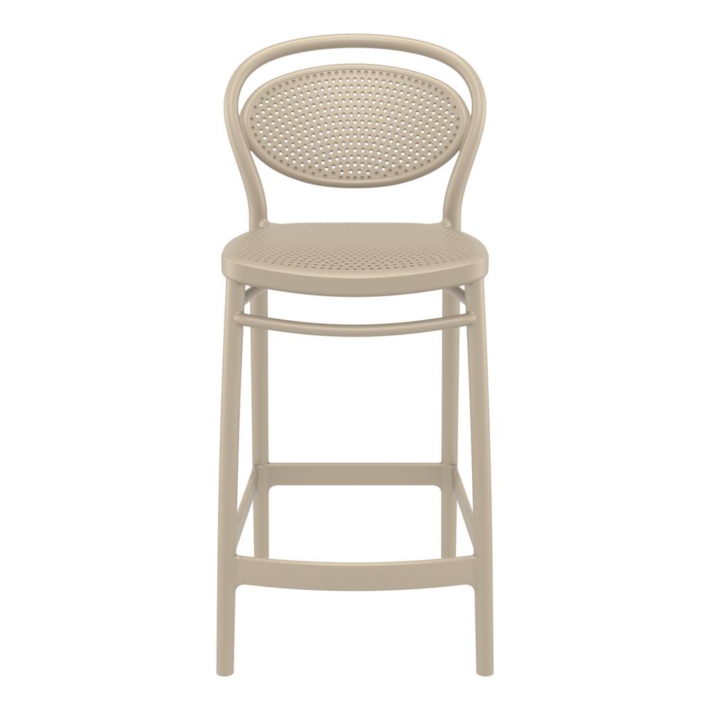 Marcel Counter Stool Taupe, Set of 2