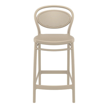 Marcel Counter Stool Taupe, Set of 2