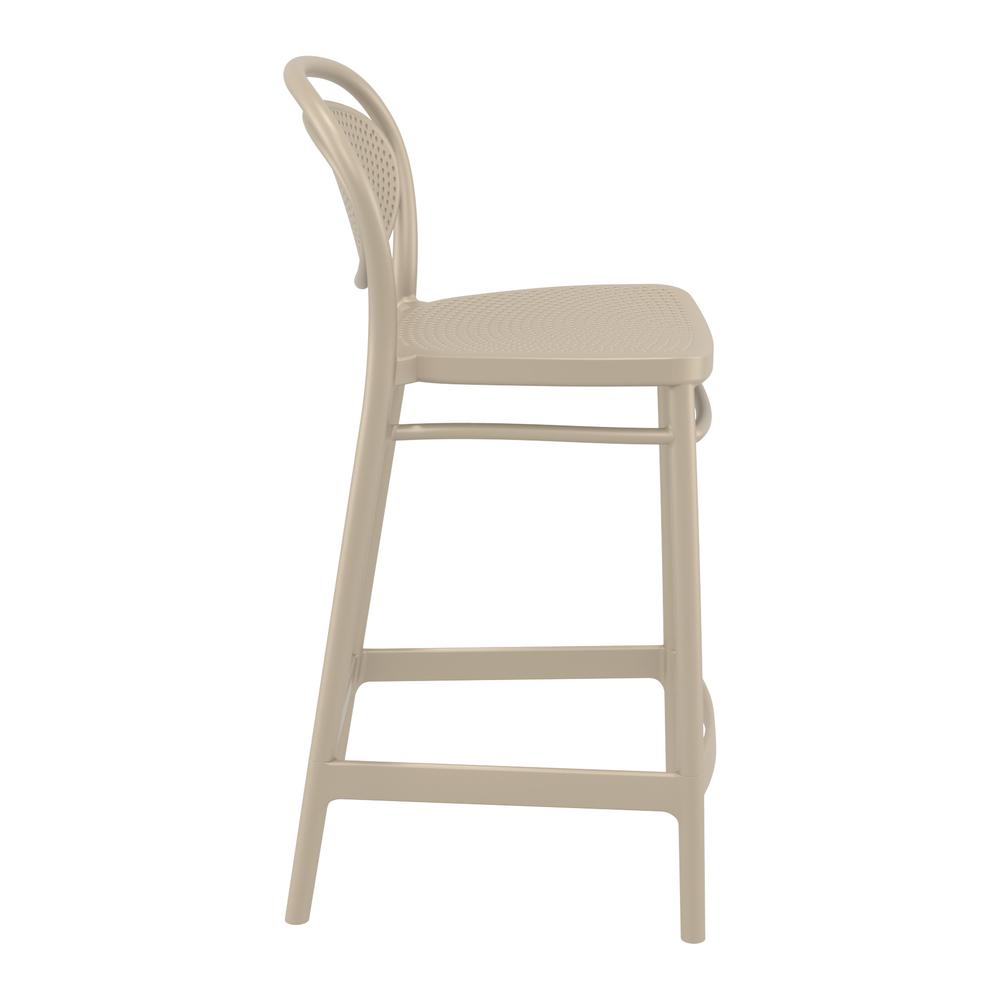 Marcel Counter Stool Taupe, Set of 2
