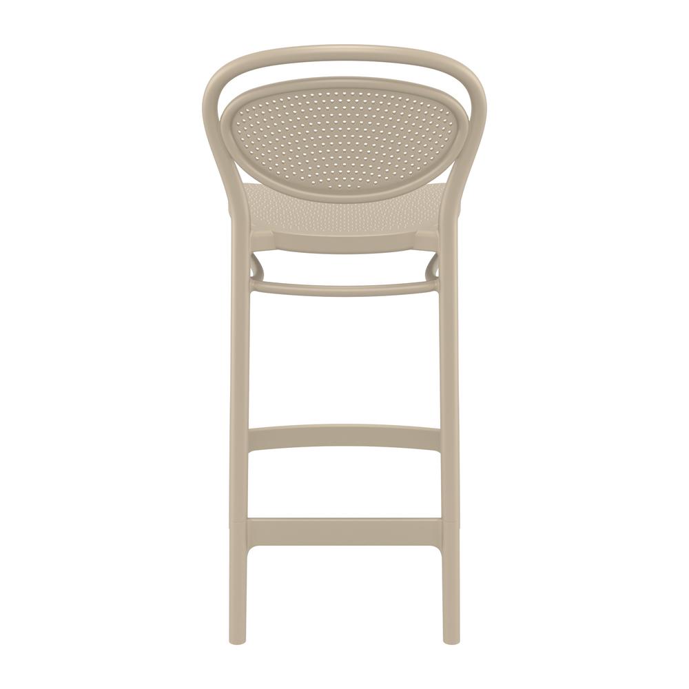 Marcel Counter Stool Taupe, Set of 2