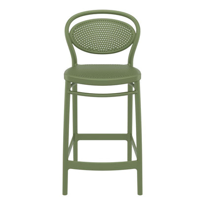 Marcel Counter Stool Olive Green, Set of 2