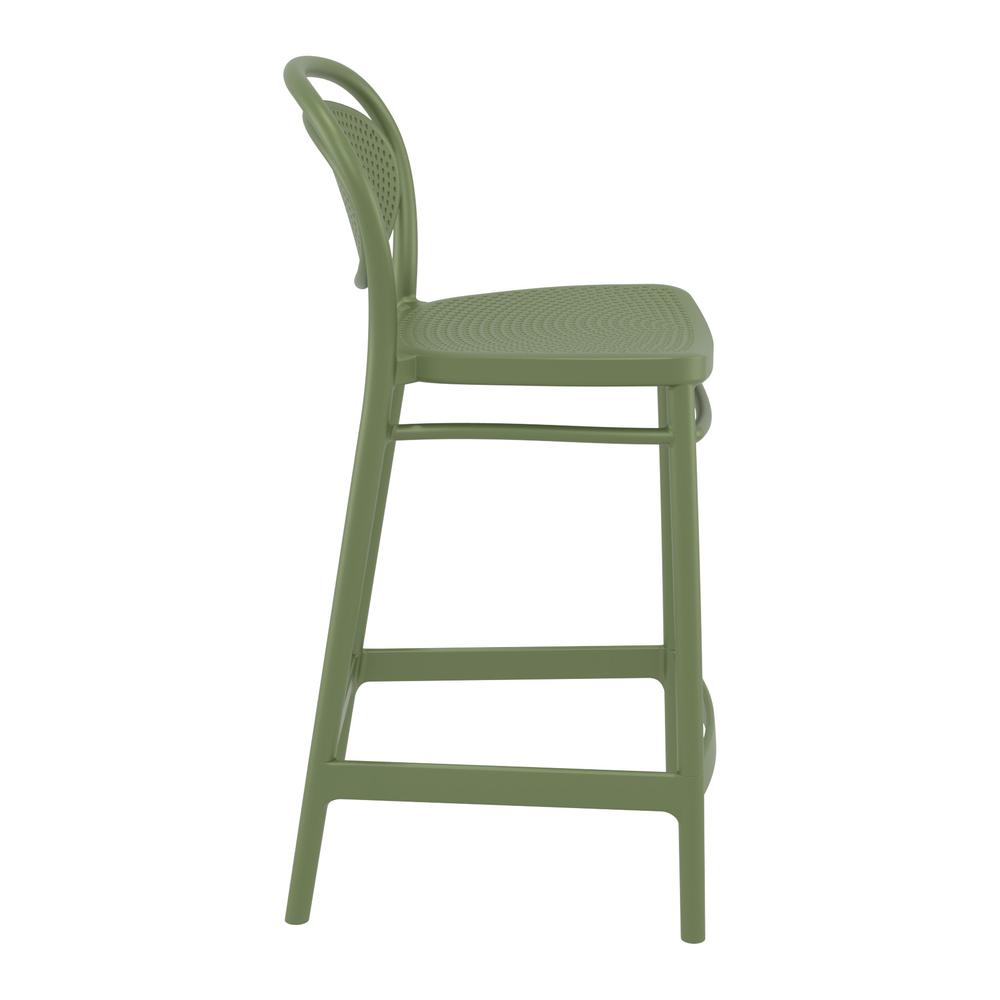 Marcel Counter Stool Olive Green, Set of 2