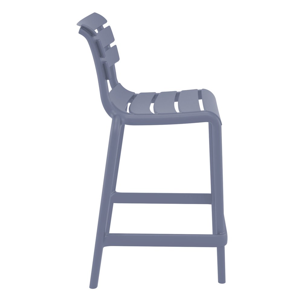 Helen Counter Stool Dark Gray