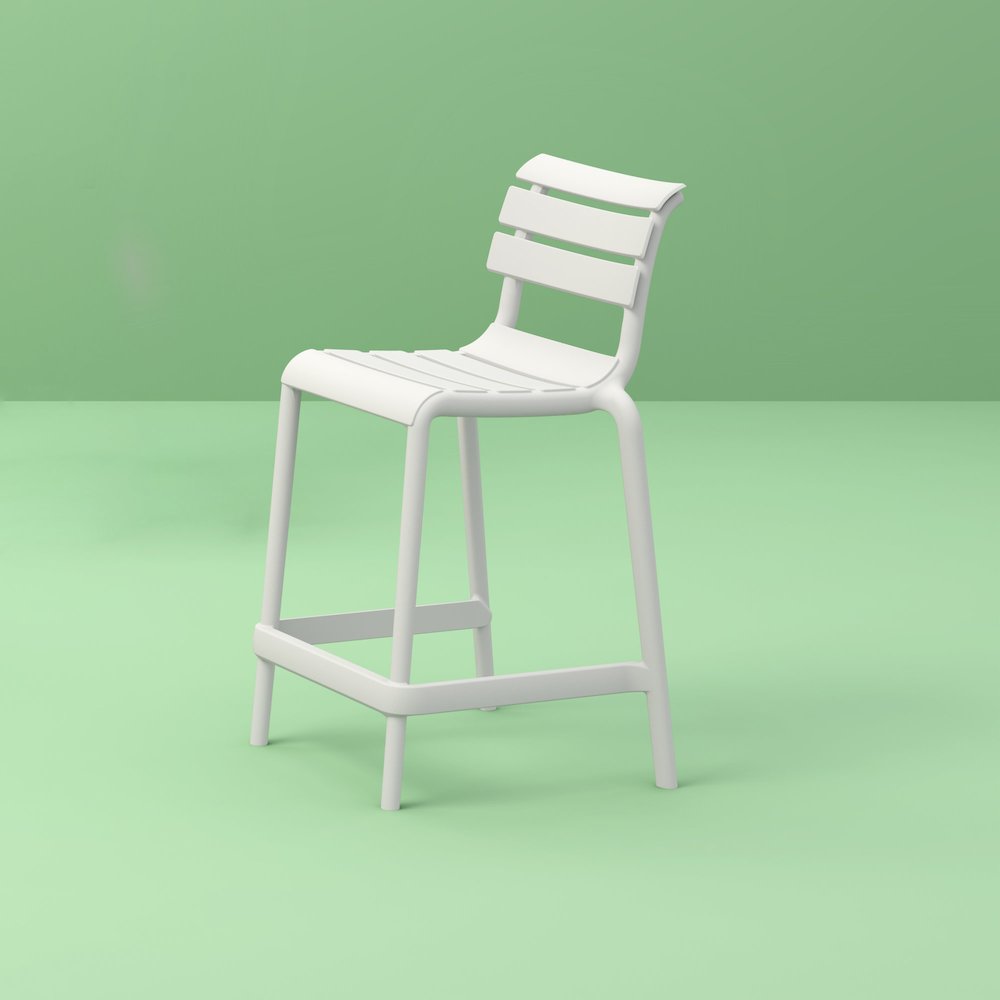 Helen Counter Stool White