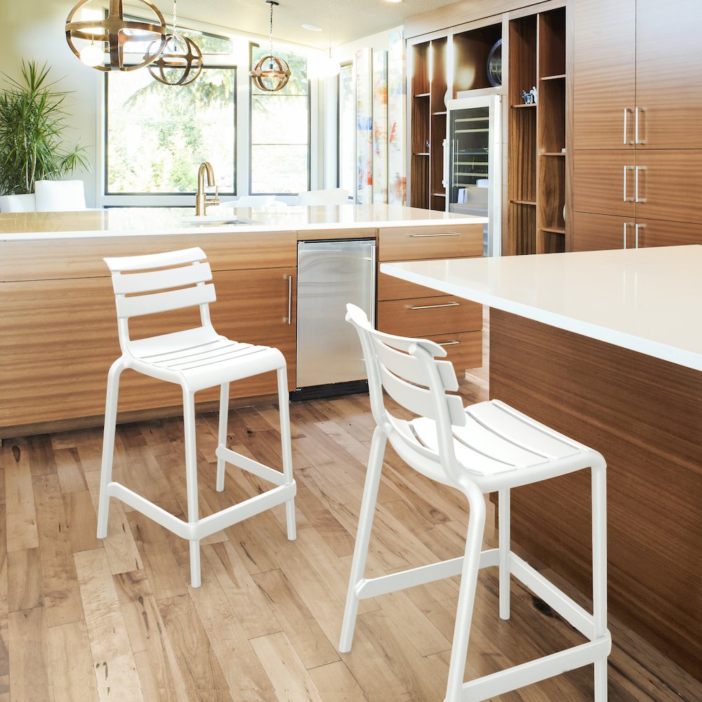 Helen Counter Stool White