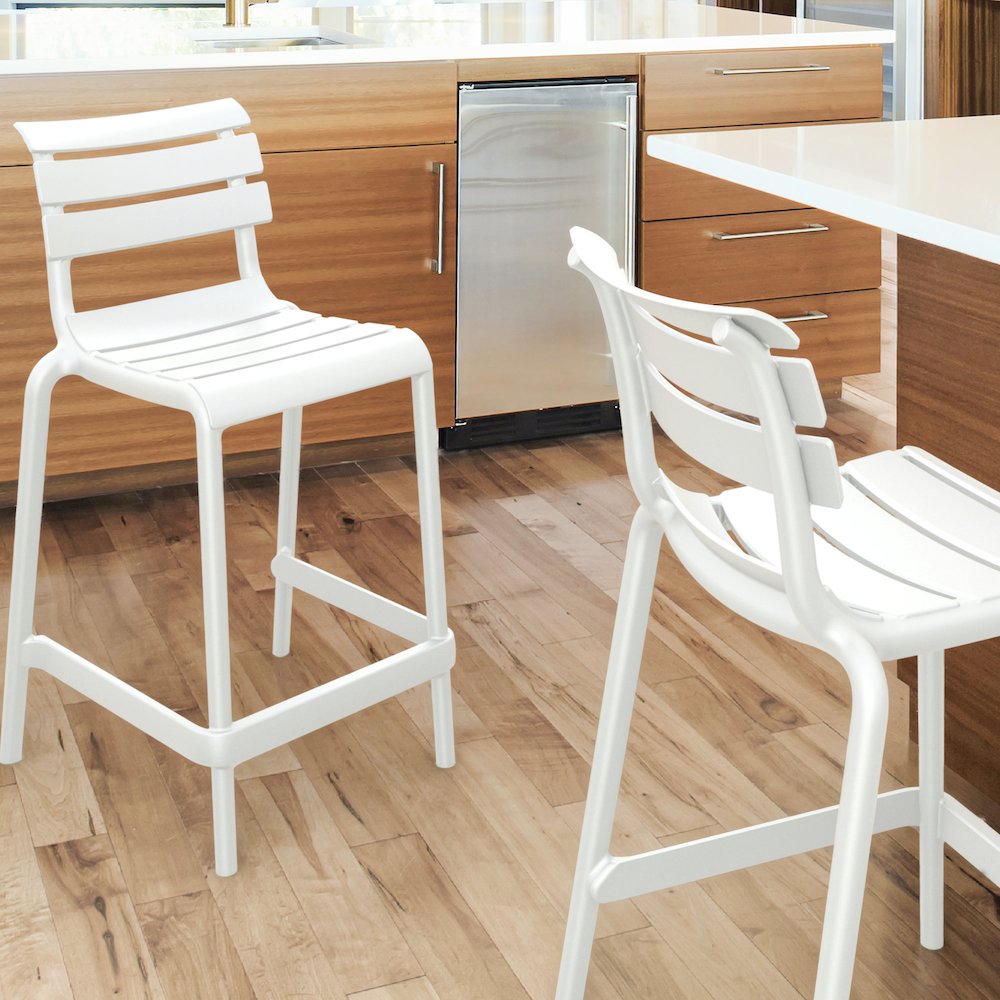 Helen Counter Stool White