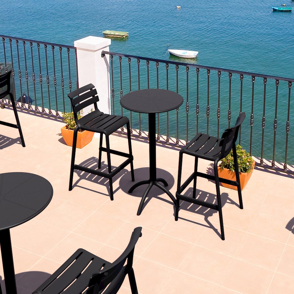 Helen Bar Stool Black