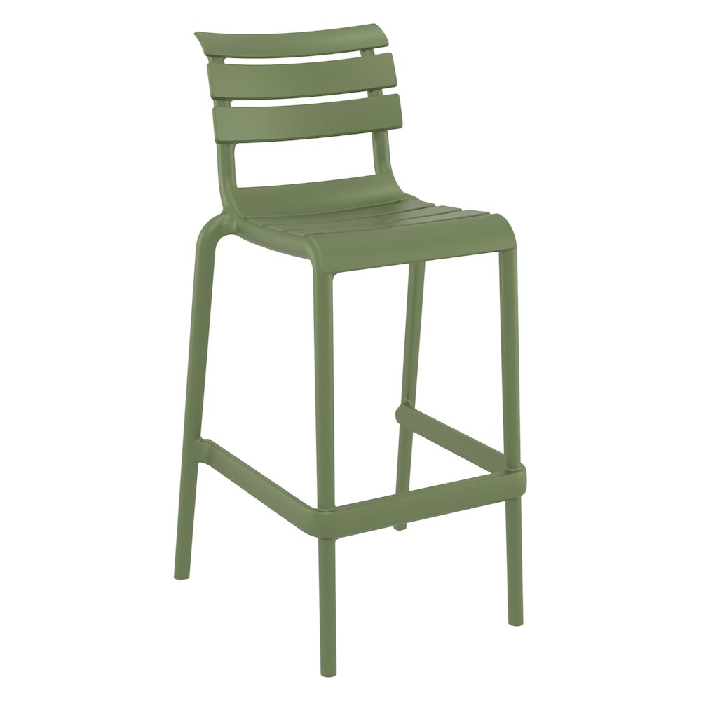 Helen Bar Stool Olive Green