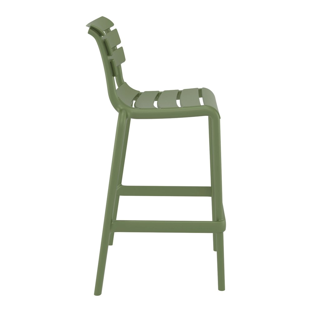 Helen Bar Stool Olive Green