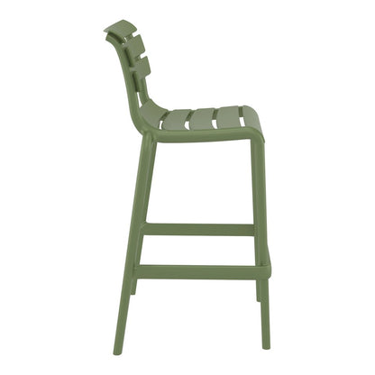 Helen Bar Stool Olive Green