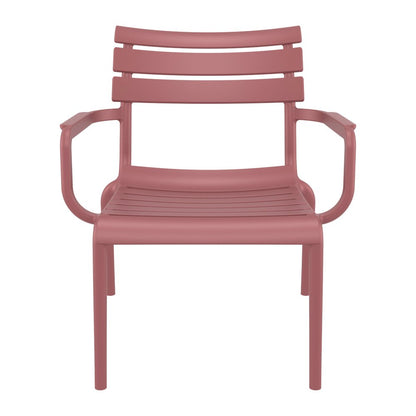 Paris Outdoor Club Lounge Chair Marsala