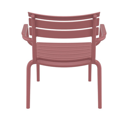 Paris Outdoor Club Lounge Chair Marsala