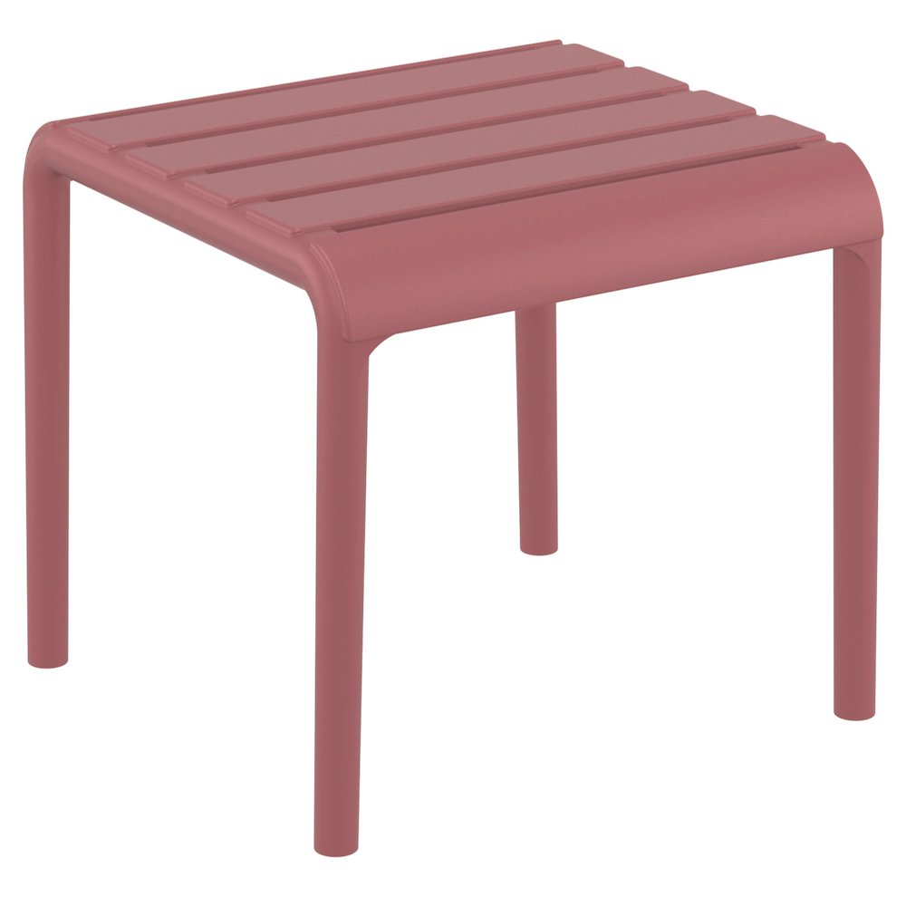 Paris Outdoor Side Table Marsala