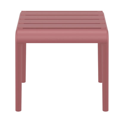 Paris Outdoor Side Table Marsala