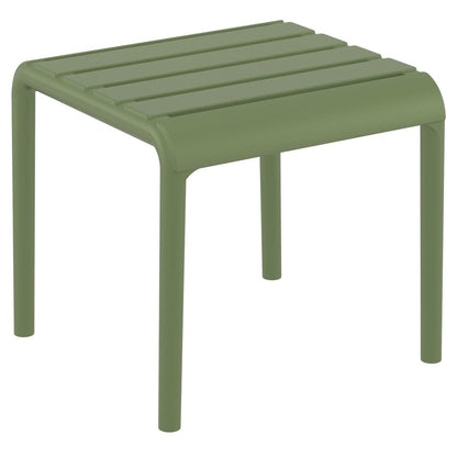 Paris Outdoor Side Table Olive Green