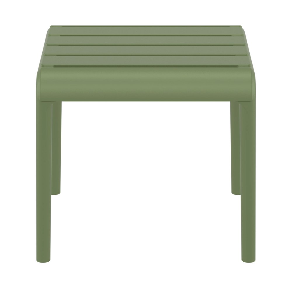 Paris Outdoor Side Table Olive Green