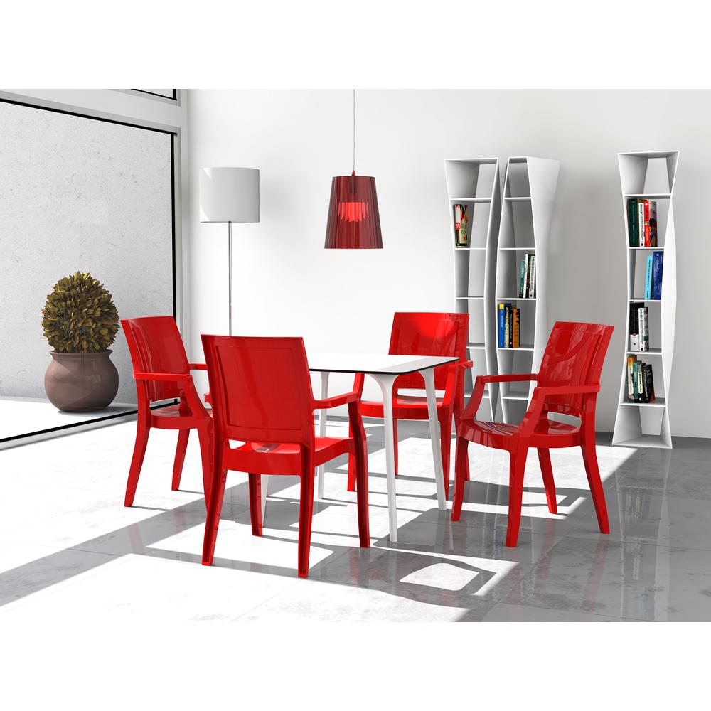Maya Square Table 31 inch White