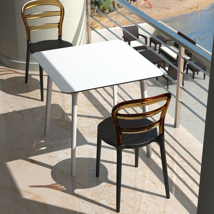 Maya Square Table 31 inch White