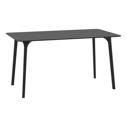 Maya Rectangle Table 55 inch Black