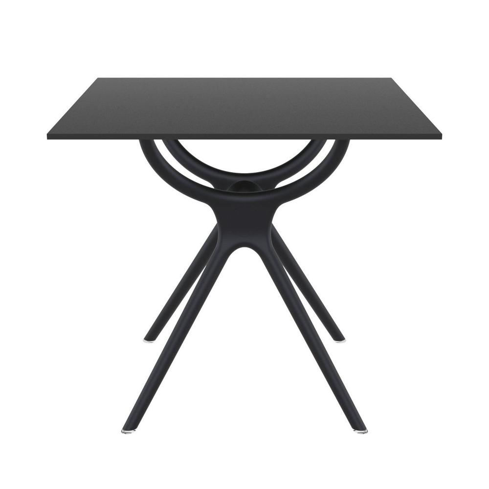 Air Square Table 31 inch Black