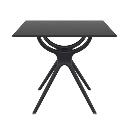 Air Square Table 31 inch Black