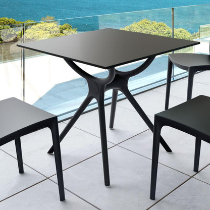 Air Square Table 31 inch Black