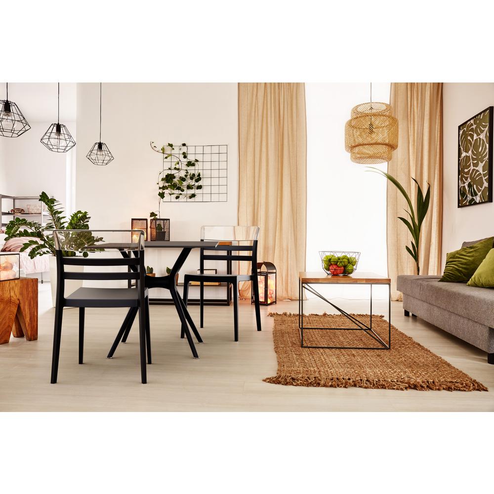 Air Square Table 31 inch Black