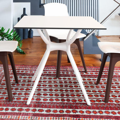 Air Square Table 31 inch White