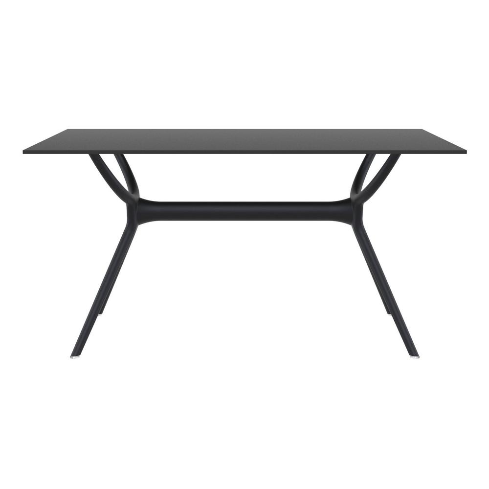Air Rectangle Table 55 inch Black