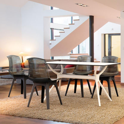 Air Rectangle Table 55 inch White